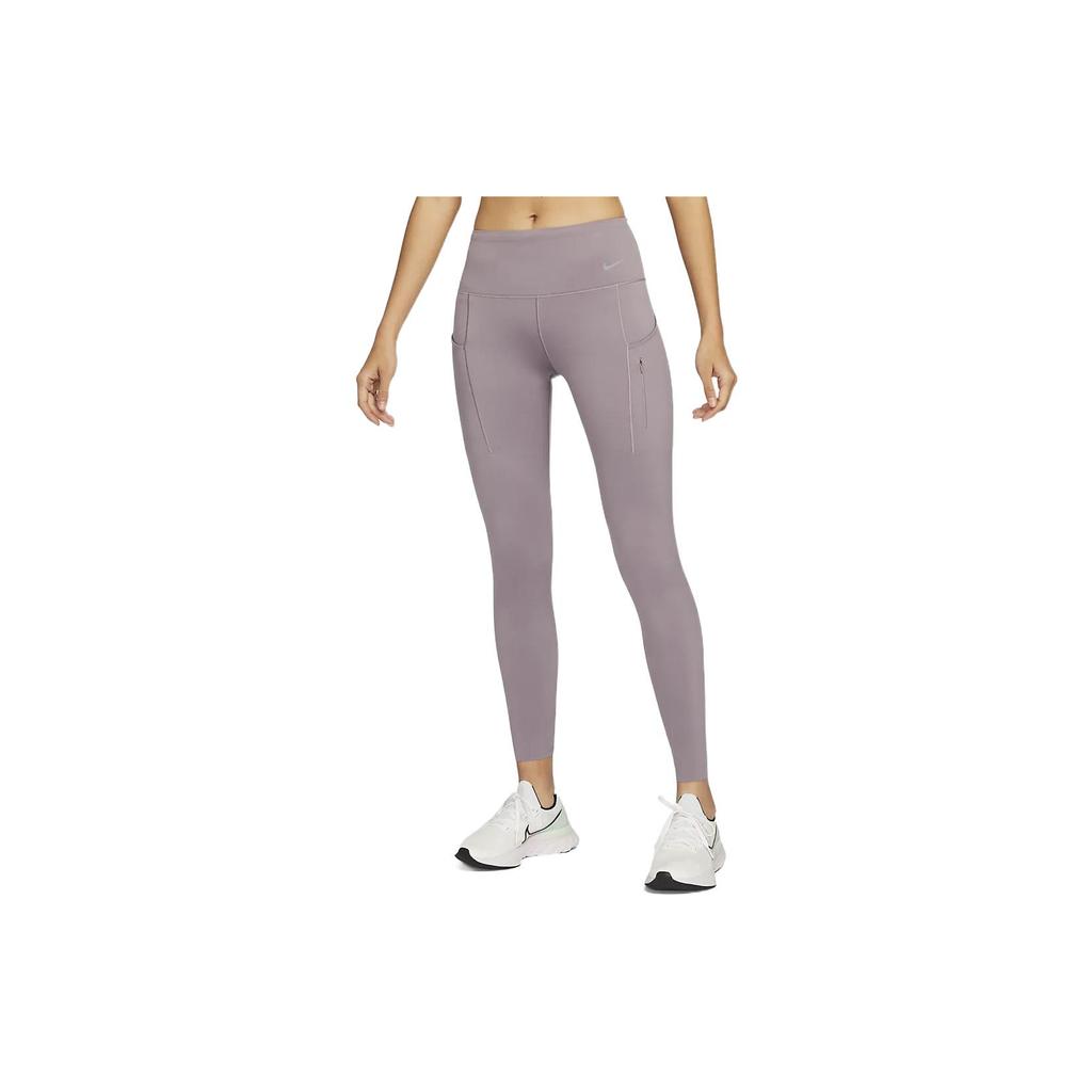 New Nike Go Sports Pants Women's Smoke Purple DQ5673-531