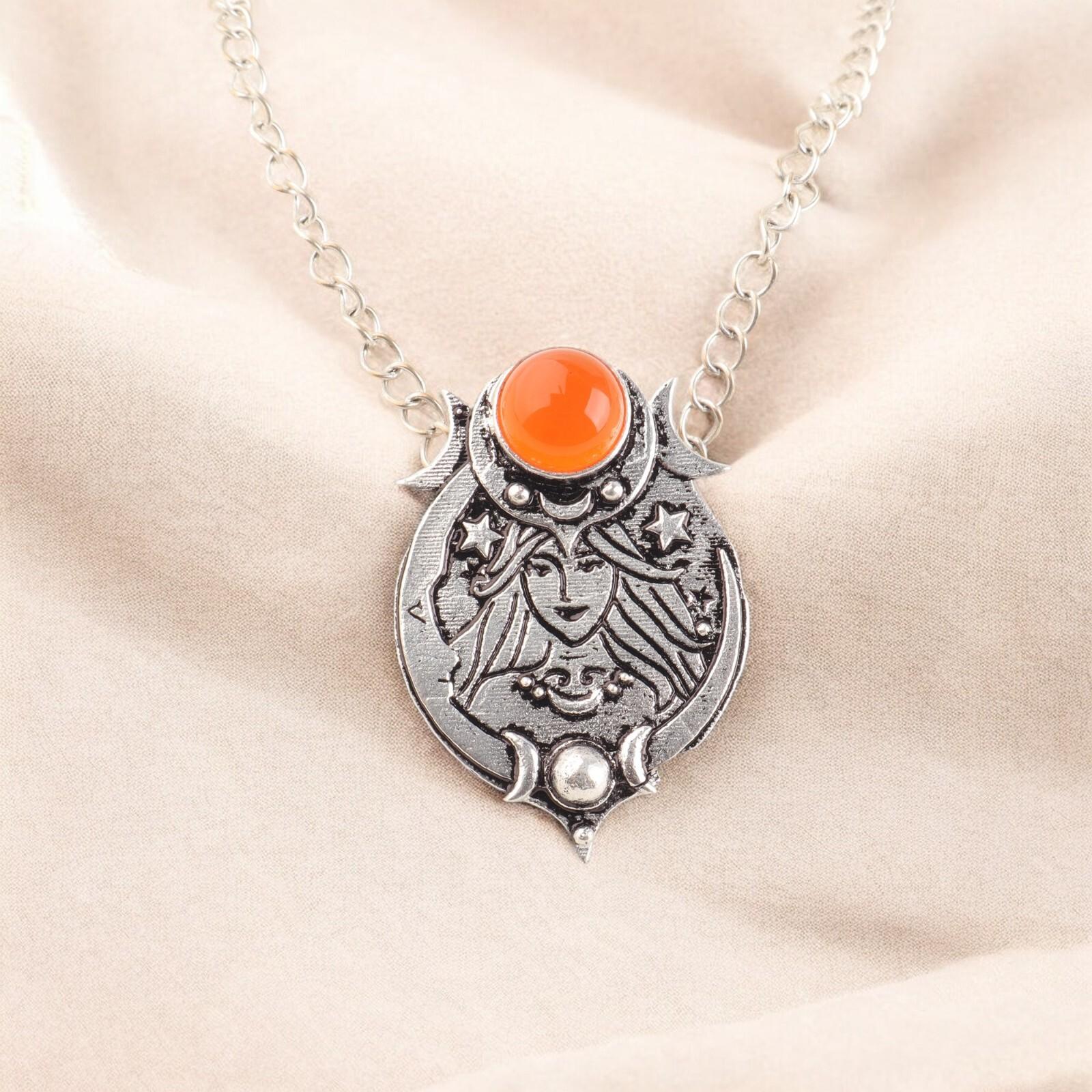 

Натуральный оранжевый сердолик драгоценный камень 925 стерлинговое серебро ручная работа ожерелье кулон CP-22-39