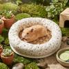 Round Summer Hamster Pad Breathable Golden Bear Cool Nest Hamster Nest Mat  Pet Supplies