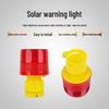 Solar-Powered Strobe Light with Magnetic Base for Construction and Traffic Safety