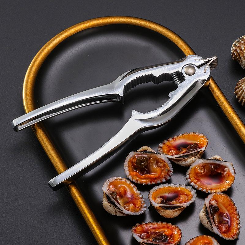 Kitchen Clam and Cockle Opener Tool - Efficient Shell Opener and Pliers