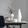 Minimalist Handmade Art Zen Vase Ceramic Decoration Living Room Model Home Decoration Black and White Art Vase Hand Drawing