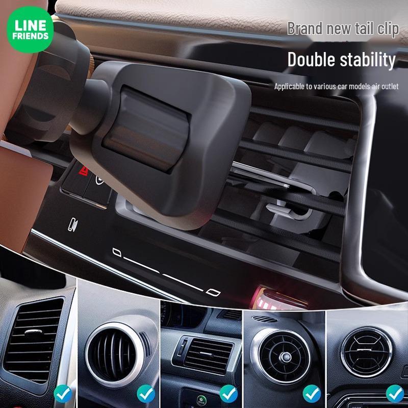 2024 Multi-functional Wireless Car Charger & Phone Holder with Navigation Stand