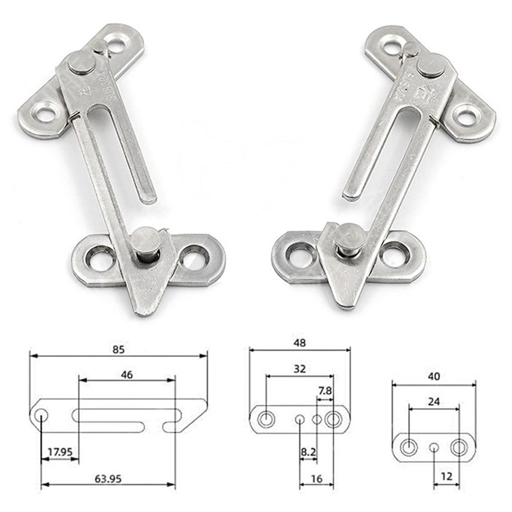 Zatrzaski do okien Zamki do szafek Ochrona okien Blokada skrzydła Okienne wsparcie Ogranicznik Lokalizator Regulowany Zabezpieczenie zamka