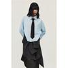STUDIO TOMBOY Back Banding Stripe Long Sleeve Shirt 9105321087ar 