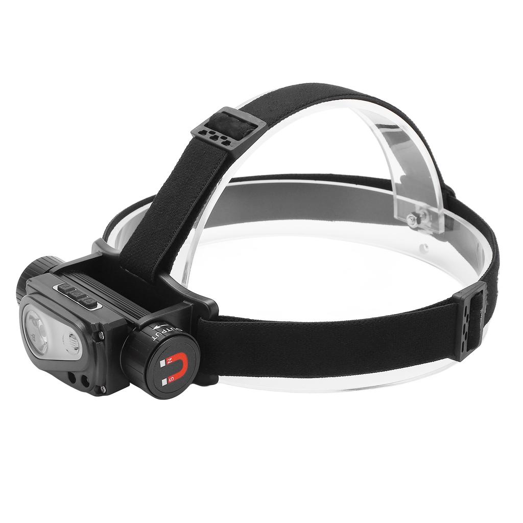 Headlamp Flashlight LED Rechargeable Induction Head Lamp for Outdoor Camping Running Cycling