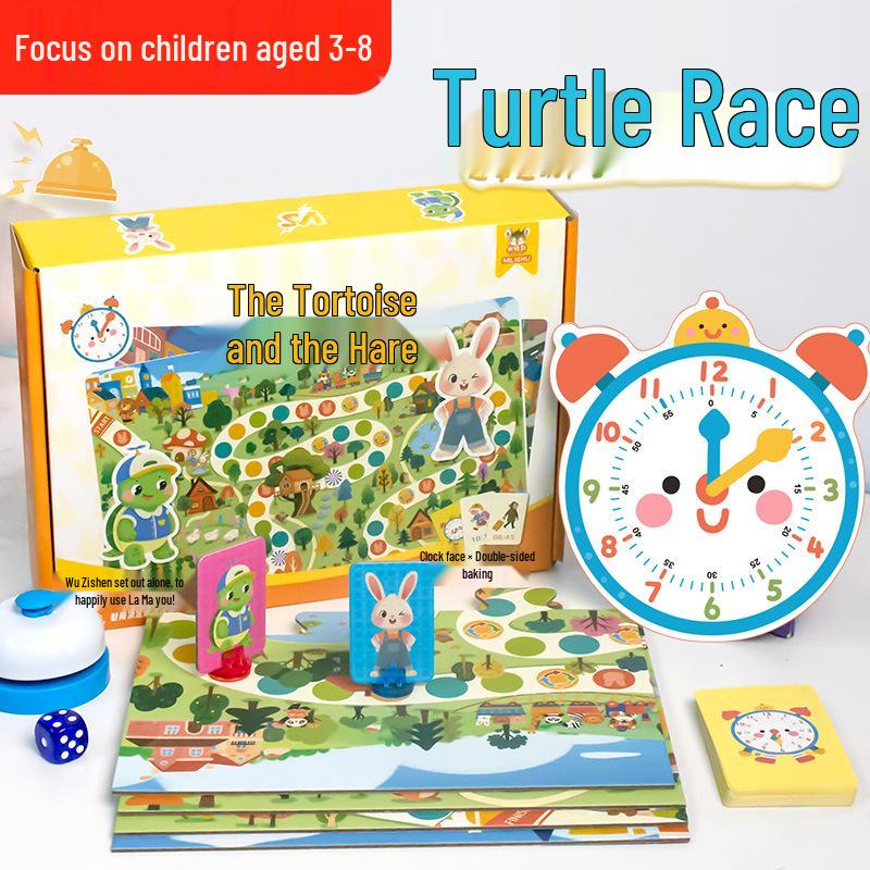 Race Knowledge Game: Reaction and Observation Training for Ages 3-6
