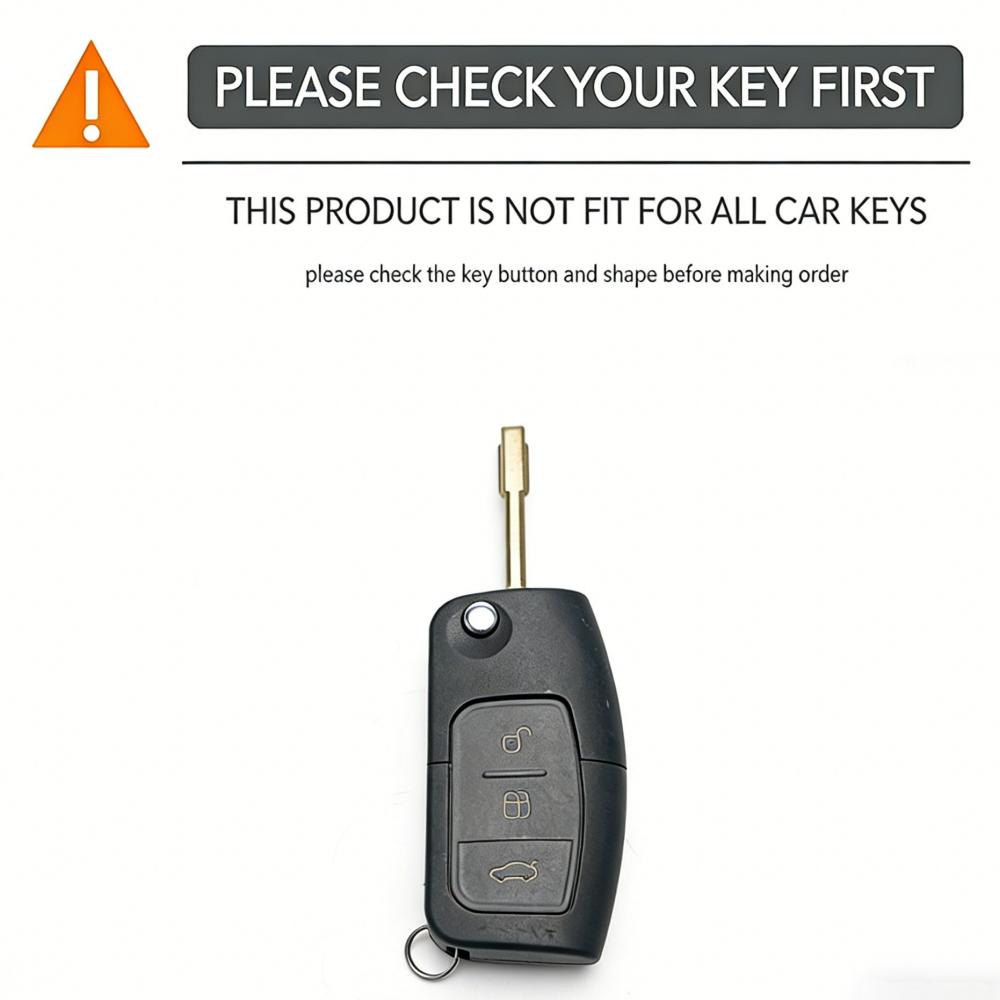 For Ford Focus mk2 C Max S-MAX EcoSport Fusion Fiesta Mk7 Cowgar Mondeo 2 Mustang Mach silicone car key case cover key holder