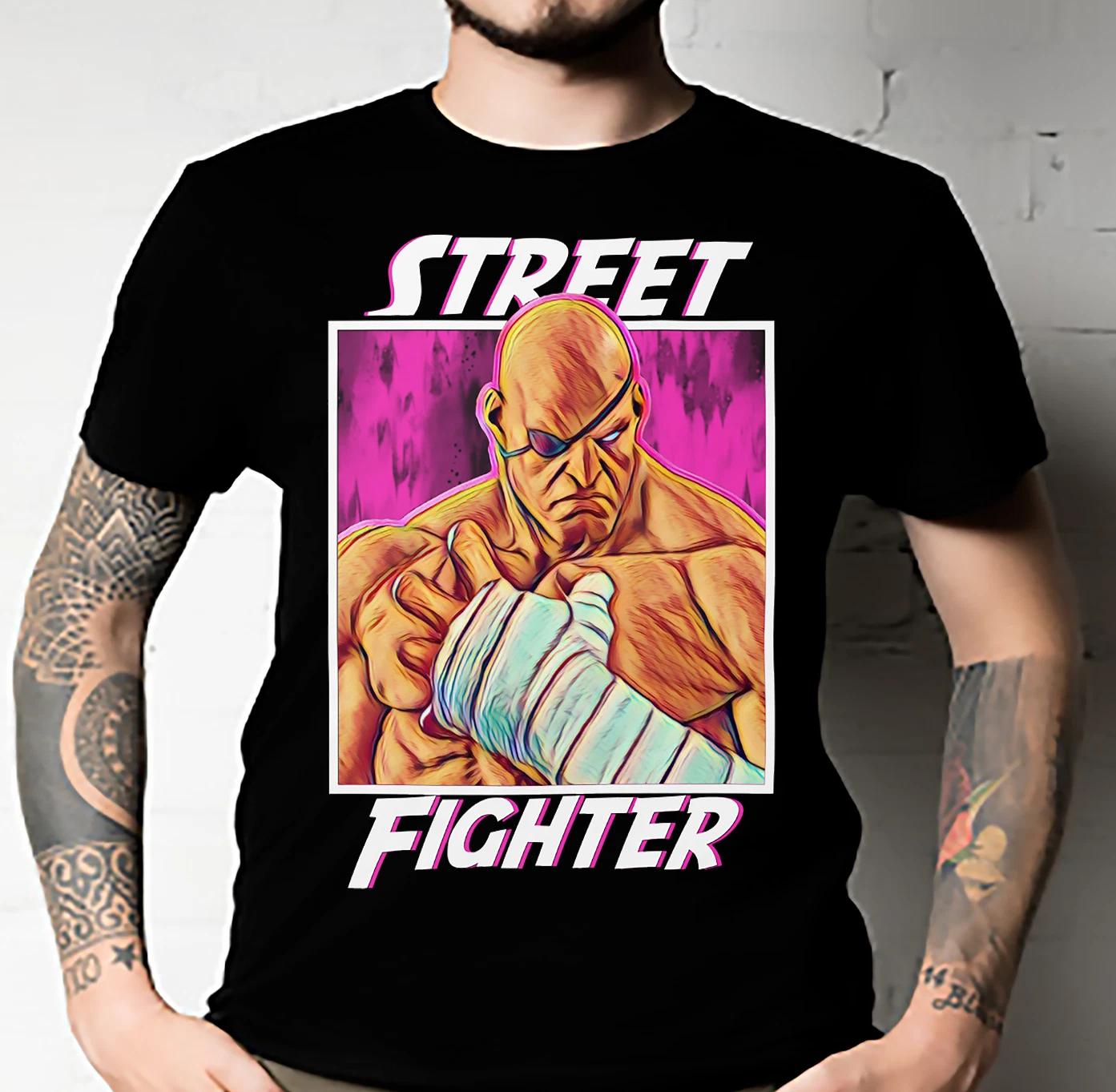 Men s and Women s T-shirts Street Fighter – Sagat XXXL