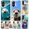 Animal Otter Cute Cartoon Cover For Xiaomi Poco X7 X6 X5 Pro X3 Nfc F7 Ultra Phone Case F6 F5 X4 F4 Gt F3 M6 M5S M4 M3 Print She