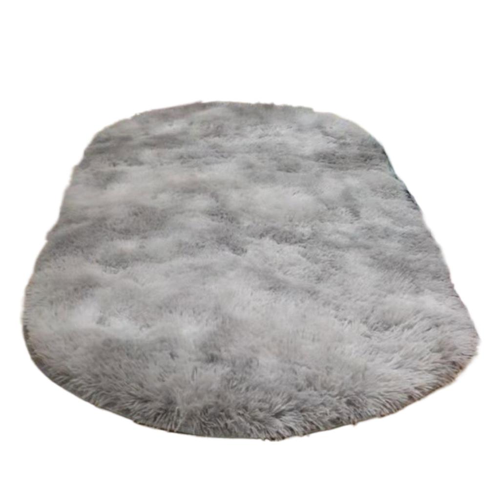 Small Fluffy Rug For Bedroom Children S Play Area Hall Or Study Room Long Haired Tie Dye Blanket