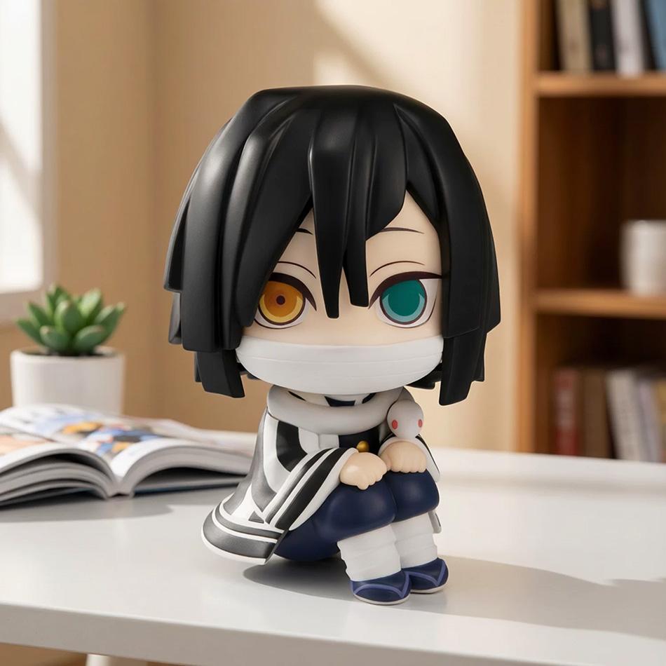 Demon Slayer Nezuko Tanjirou Zenitsu Inosuke Kyoujurou Kanawo Action Figures Model Doll Toy Desktop Ornament Gift