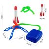 Luftraketen Fußpumpe Werfer Outdoor Luftdruck Pedal Aufsteigende Rakete Spielzeug Kinder Spiel Anzug Springen Sportspiel Kinderspielzeug Geschenk