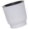 Plant Flower Pot Self Watering Pot White Round Planter Balcony Office Home Succulent Automatic Water-absorbing Flower Pots