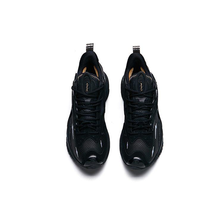 Anta Shock Wave 3 Pro Cushioning Slip Resistant Abrasion Resistant Coverage Support Impact Resistant Mid top 112141651S-3
