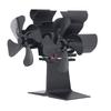 Wood Stove Fan Heat Powered 8 Blades Stove Fan Self Starting Wood Burning Stove Fireplace Fan