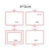 1 Set Various Styles Valentines Day Love Acrylic Keychain Blank Ornaments Novel Small Gift Cute Heart Keychain Sheets