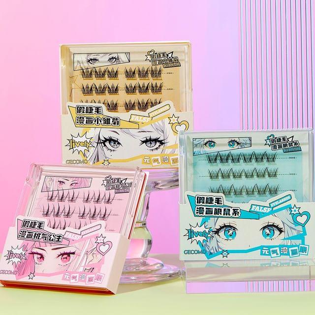 LuxeFlutter - Glue-free False Eyelashes Clusters (Various Designs)