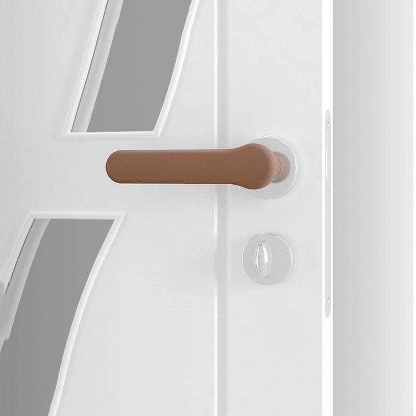 Buy Child Door Handle Sleeve Silicone Door Handle Cover Baby Durable School Child Safety at