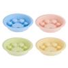 Dog Slow Feeder Bowl, Non-Slip Pet Feeding Bowl, Raised Paw Print Design, Anti-choke Pet Food Dish for Cats And Dogs