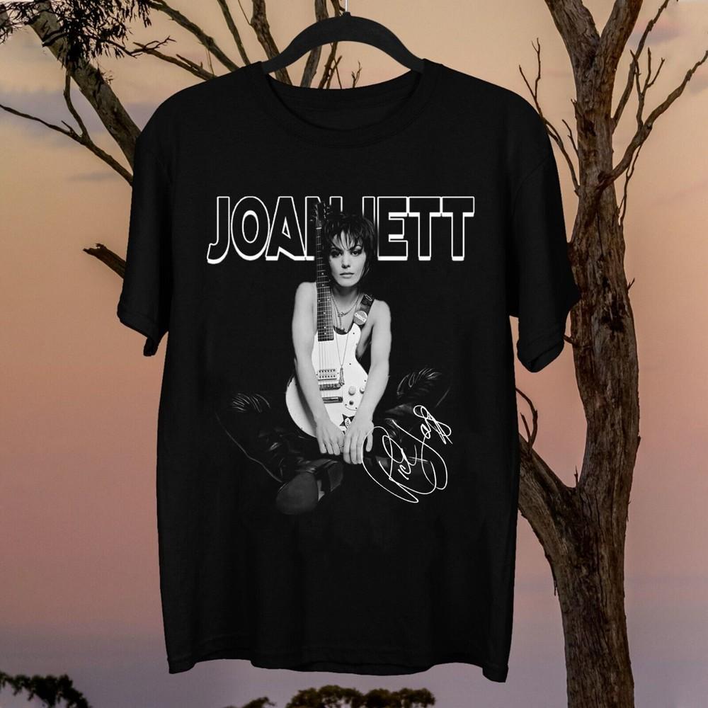 New Joan Jett Signature Shirt Gift Family Unisex S-235XL Shirt 1D313 Unisex T-Shirt XXL