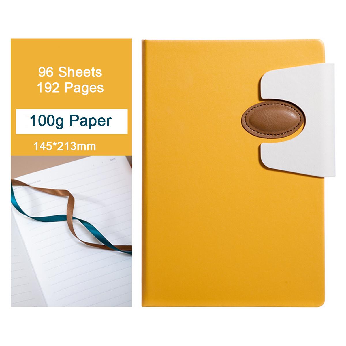 

Тетрадь для занятий в студенческом стиле из высококачественной кожи формата А5, рабочая тетрадь с пряжкой, книга для записей деловых встреч, утолщенный дневник, тетрадь для выписок, 96 листов, 192 страницы A5