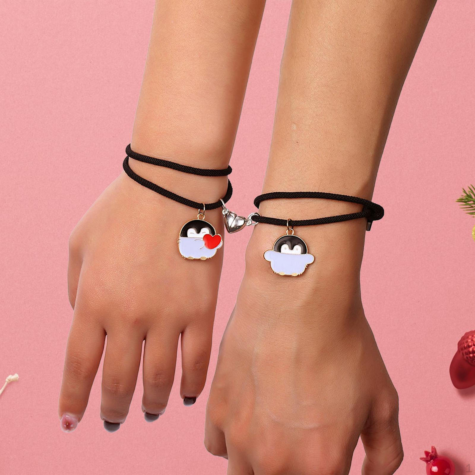 

Магнитные парные браслеты Модные браслеты дружбы для влюбленных, семьи