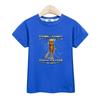 Children Summer Shirt Italian Brainrot Cartoon T-shirt for Boys AI Printed Top Short Sleeved Tees