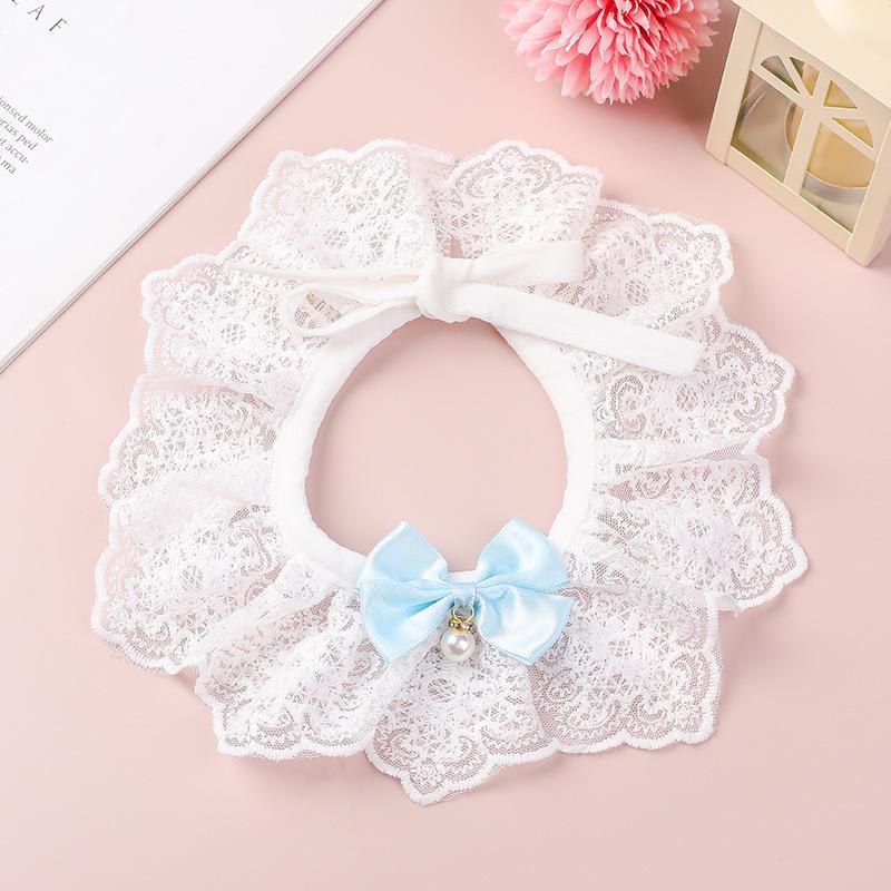 Pet Accessories Pet Scarf Necklace Collar Bell Dog Bow Tie Large Medium Small Cat Dog Saliva Towel Cat