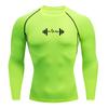 Men's Compression Shirt Gym Workout Sport Quick Dry Tight TShirts Outdoor Training Fitness Elasticity Tops Tee Summer Male
