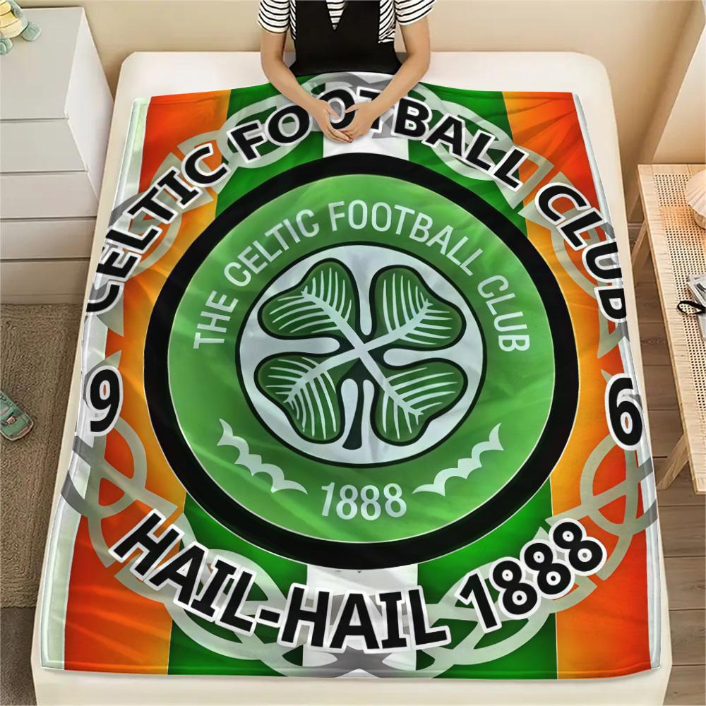 Couverture Flottante Celtic Football Club, Haute qualité Confortable pour Toutes les Saisons, Décoration Intérieure, Chaleur et Confort
