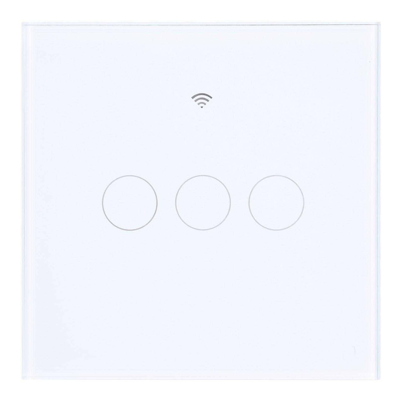 

Wall Light Switch Smart WiFi Touch Smart Switch with Timing Function Household Appliances EU Plug 80 260VAC