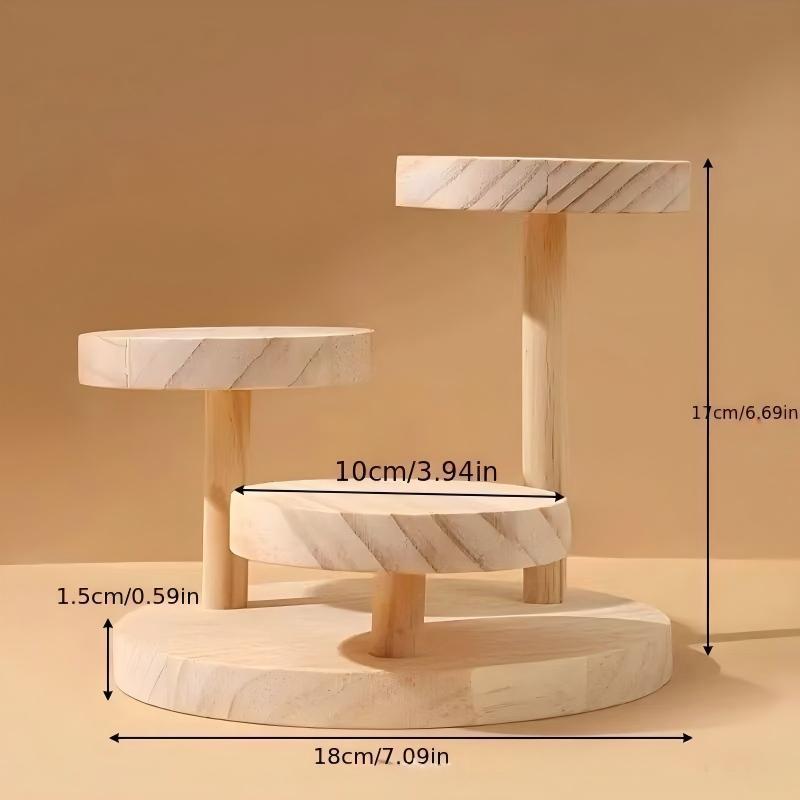 Деревянная подставка для демонстрации тарелок, браслетов и часов