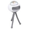 Mini Portable Clip On Fan with Flexible Tripod 4 Speeds Rotatable Bladeless Handheld Desk Cooling