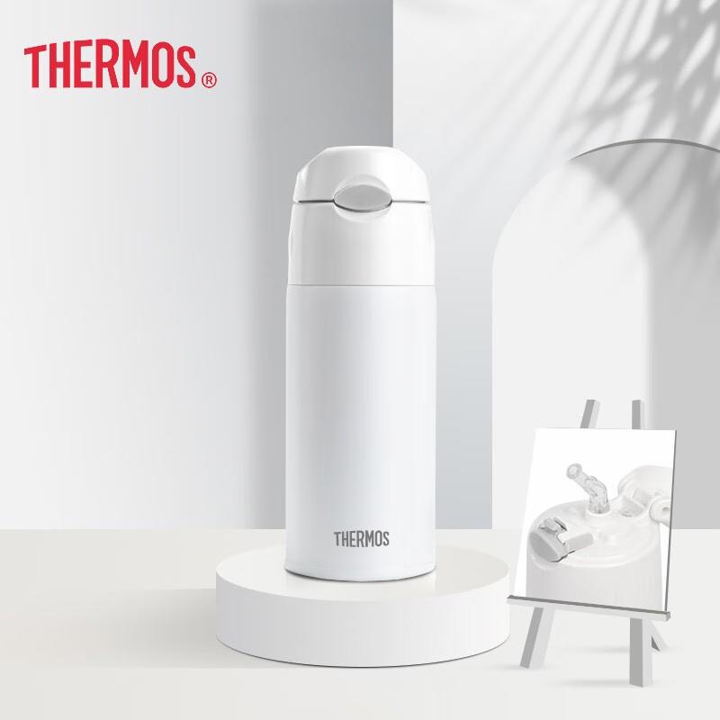 

THERMOS 400ml Vacuum Insulated Stainless Steel Straw Cup