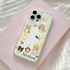Rilakkumas Cartoon Bear Phone Case For Samsung Galaxy S25 S24 S23 S22 S21 S20 FE Note 20 10 Edge Plus Ultra Lite 5G Back Cover