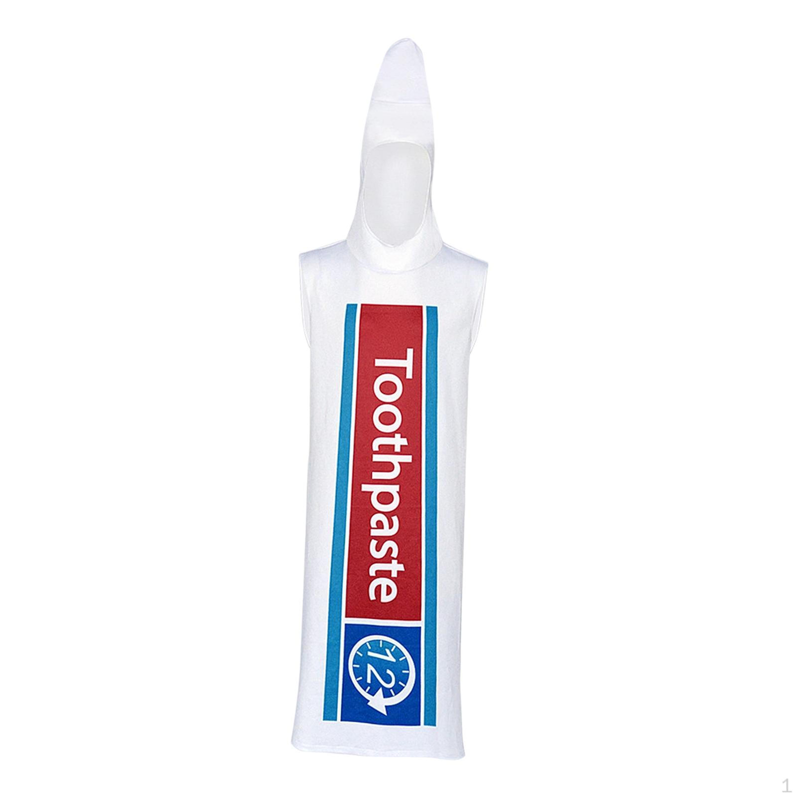 

Cosplay Costume for Couples, Dress-up Outfit Masquerade Balls And Role-playing Games Toothpaste