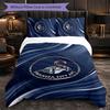 Biancheria da letto a tema Swansea City Set 3 Pezzi Copripiumino Biancheria da letto Decorativa Per Stanza Adolescenti Decorazione Casa