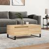 Coffee Table, Sonoma Oak 90X50X36.5 Cm Wood-Based Material