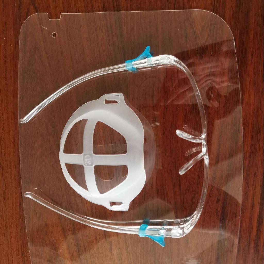 Ochranný obličejový štít proti zamlžování a kapkám pro domácí mazlíčky