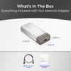 QNAP QNA-UC10G1SF Windows/Mac PC/QNAP Thunderbolt™ 4/USB4 NAS 10GbE Network SFP+ Adapter