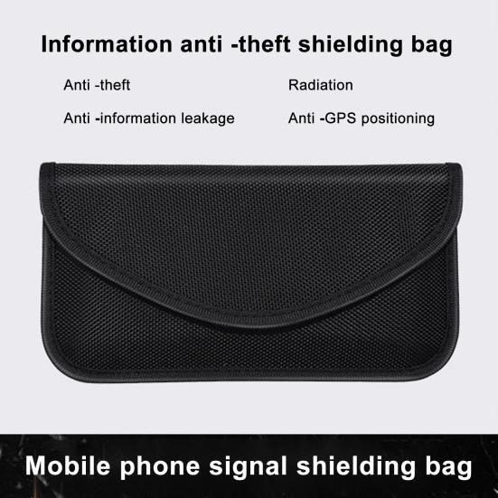 Shielding Bag Anti-Radiation Anti-theft Shielding Anti-Hacking Tracking Protection Signal Isolation Bag Cell Phone Accessory