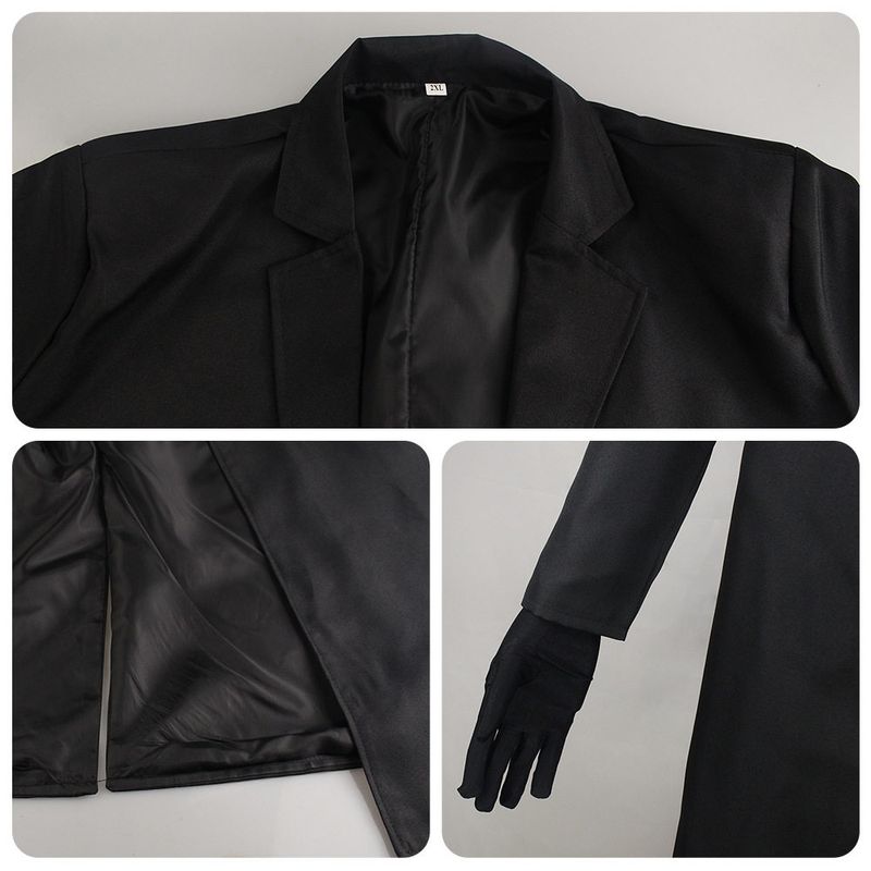 Bungo Stray Dogs Cosplay Costume Yosano Akiko Dazai Osamu Trench Coat Cosplay Role-Playing Halloween Costume
