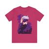 Men's Graphic T-shirt Cotton Crew Neck Anime Jujutsu Kaisen Gojo Unisex Tee - Comicon Shirt, Manga Graphic Tee, Anime