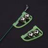 Fluorescent Fishing Tackle Rod Pole Tip Clip Twin Bell Alarm Alert Night Ring