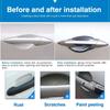 For Mazda MX-30 MX 30 DR     Chrome Door Smart Handle Cover Trim Set Decorate Protective Stickers Car Accessorie
