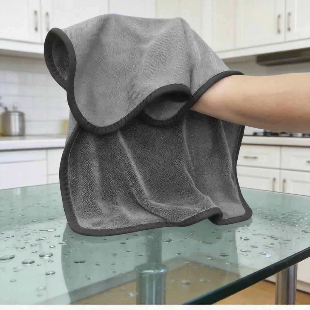 Premium Thick Car Cleaning Towel With Fast Absorption For Outdoor And Garage Use