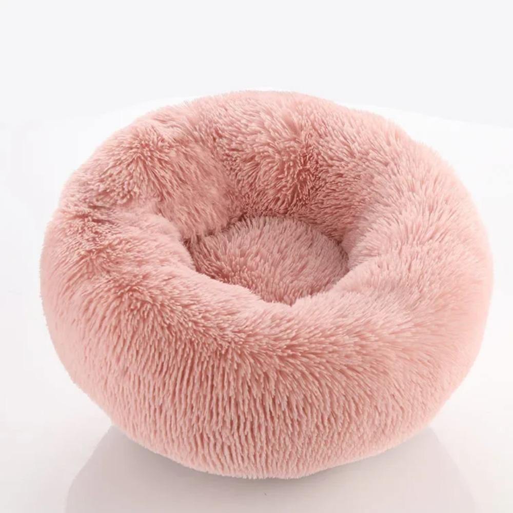 Creative Plush Warm and Breathable Circular Dog Bed Cat Bed Pet Bed Winter Thick and Comfortable Dog Bed Dog Mat Pet Supplies