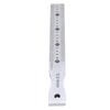 Stainless Steel Gap Gage 0.2-4mm Range 0.05mm Accuracy Multifunctional Taper Gage for Construction Railroads Welding Feeler Gage