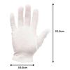 Mitani Quality Control Smooth 12 210081 Gloves, (No Gusset), Pairs, Medium,